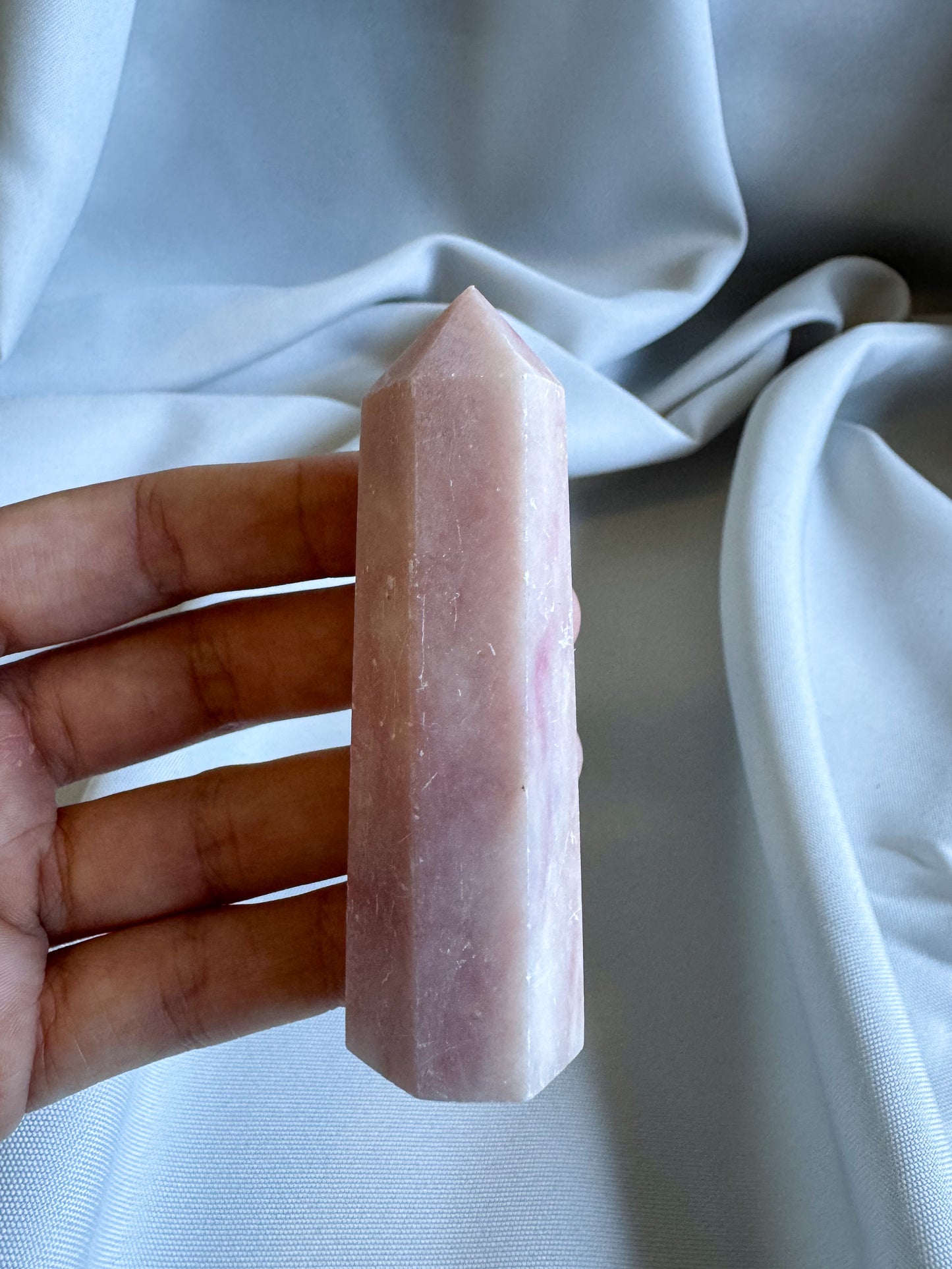 Pink opal tower
