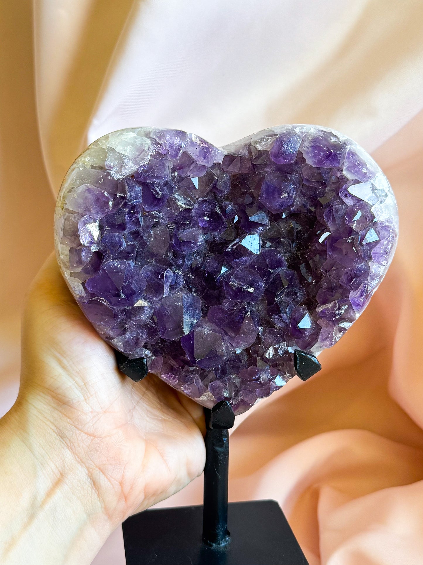 Amethyst Heart