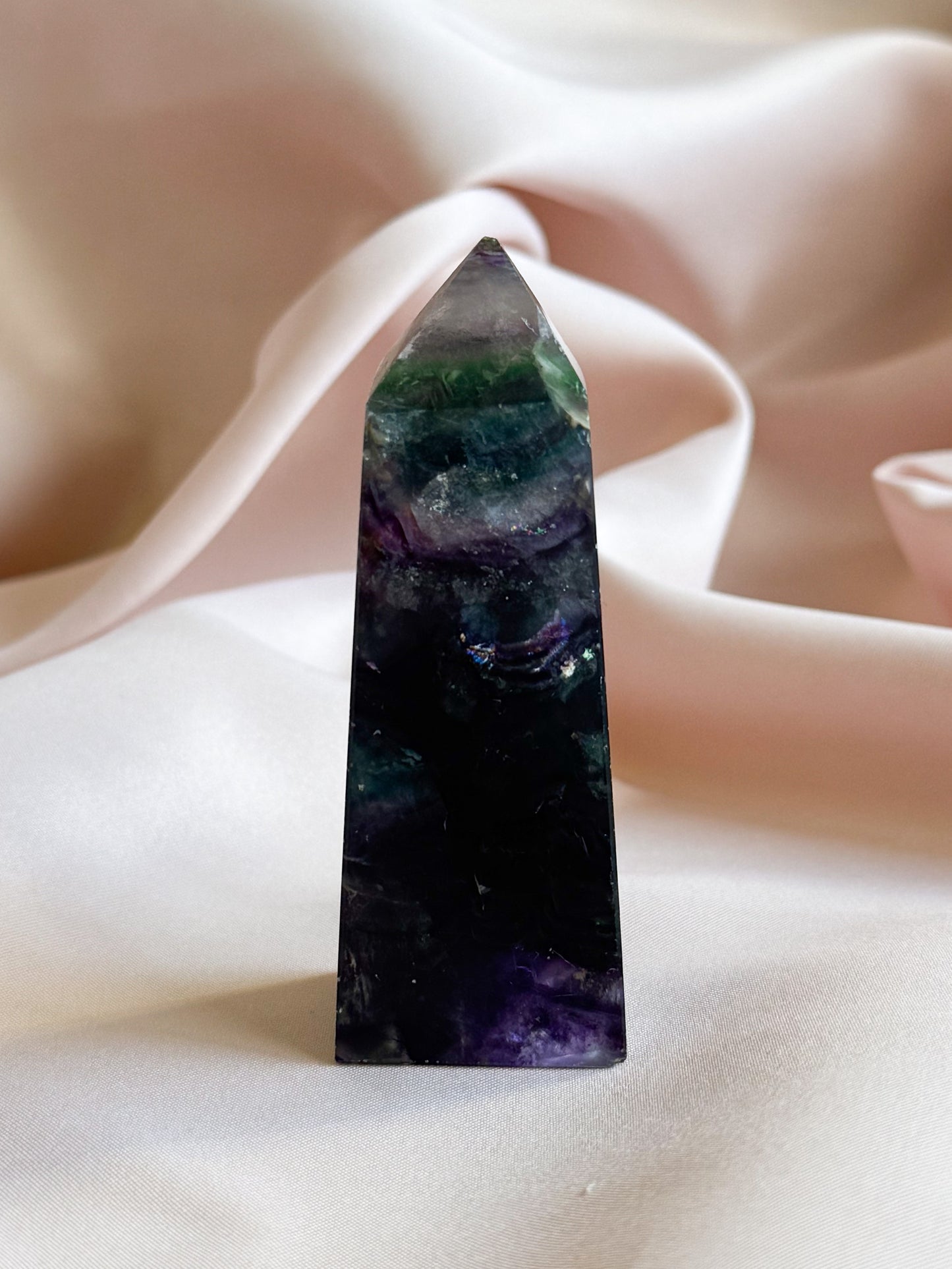Rainbow Fluorite Tower