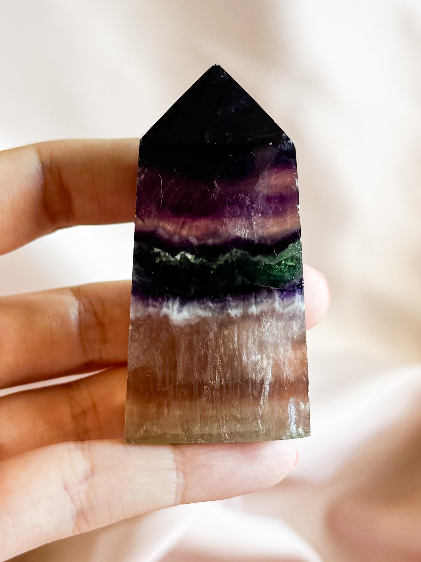 Rainbow Fluorite Tower