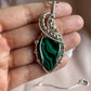 malachite pendant