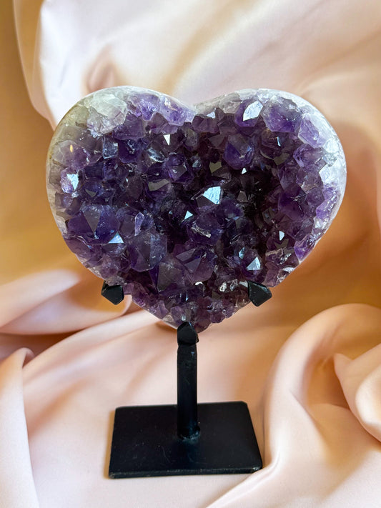 Amethyst Heart