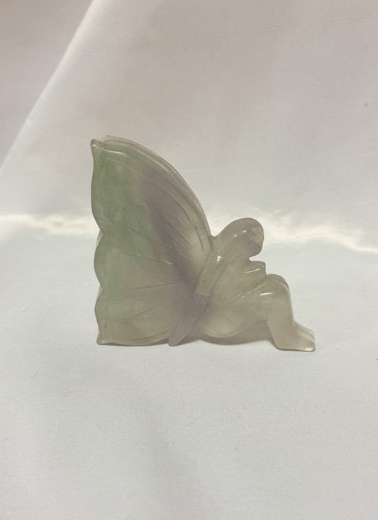 Lavender Fluorite fairy