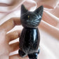 Silver obsidian Cat