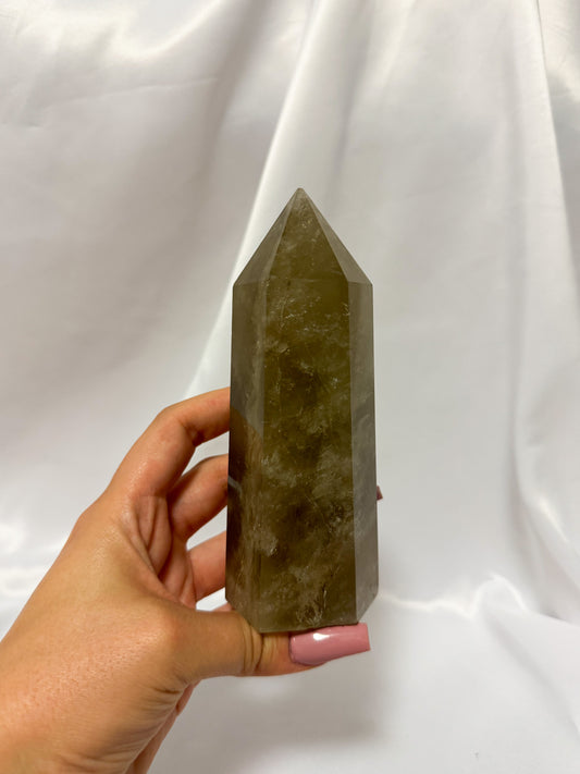 Smokey Quartz Tower