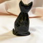 Golden obsidian Cat
