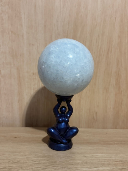 Blue Calcite Sphere