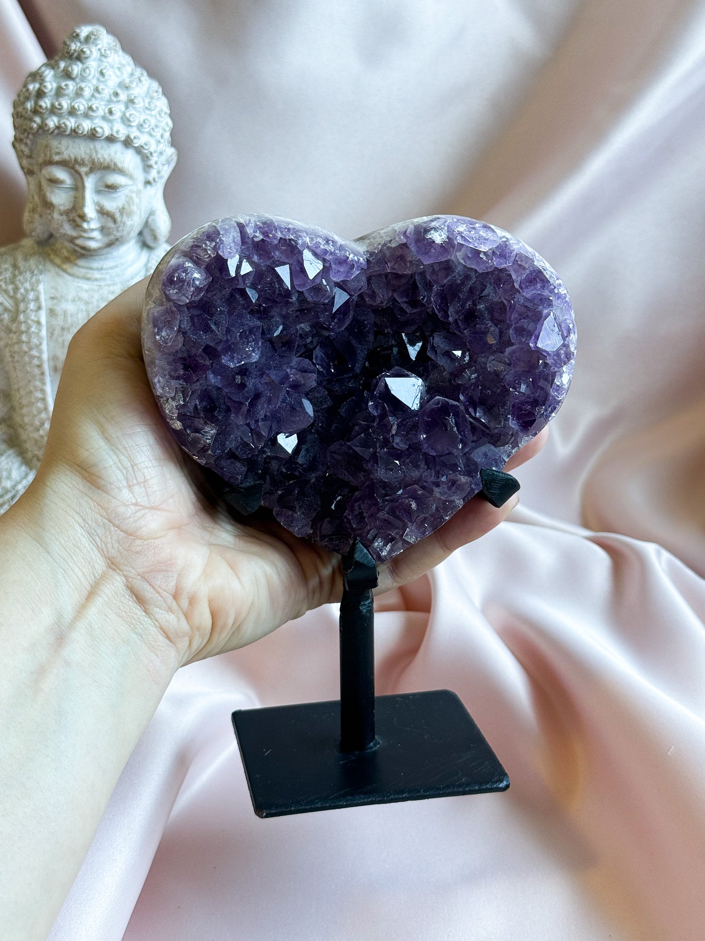 Amethyst Heart