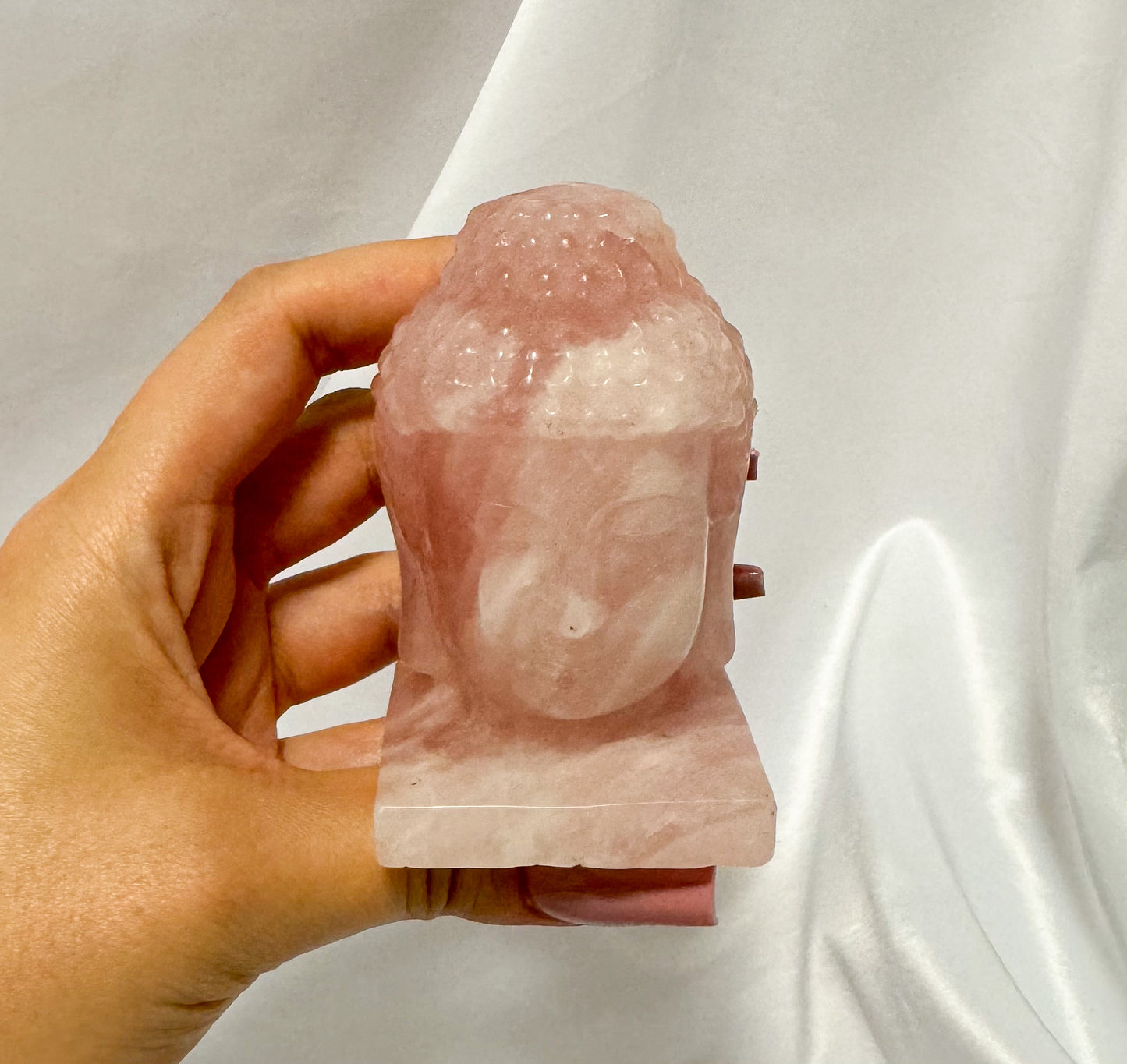 Rose Quartz Buddha