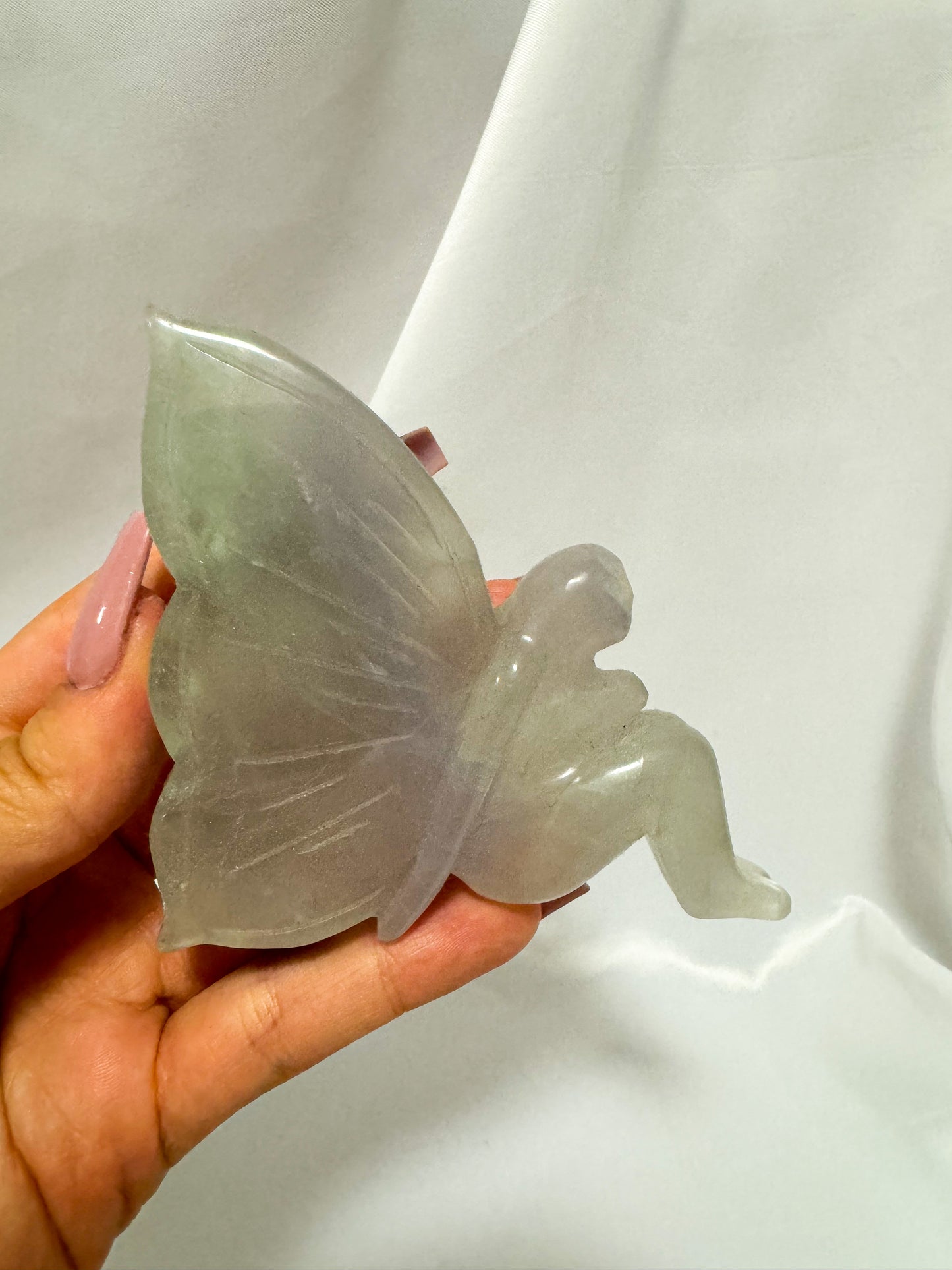 Lavender Fluorite fairy