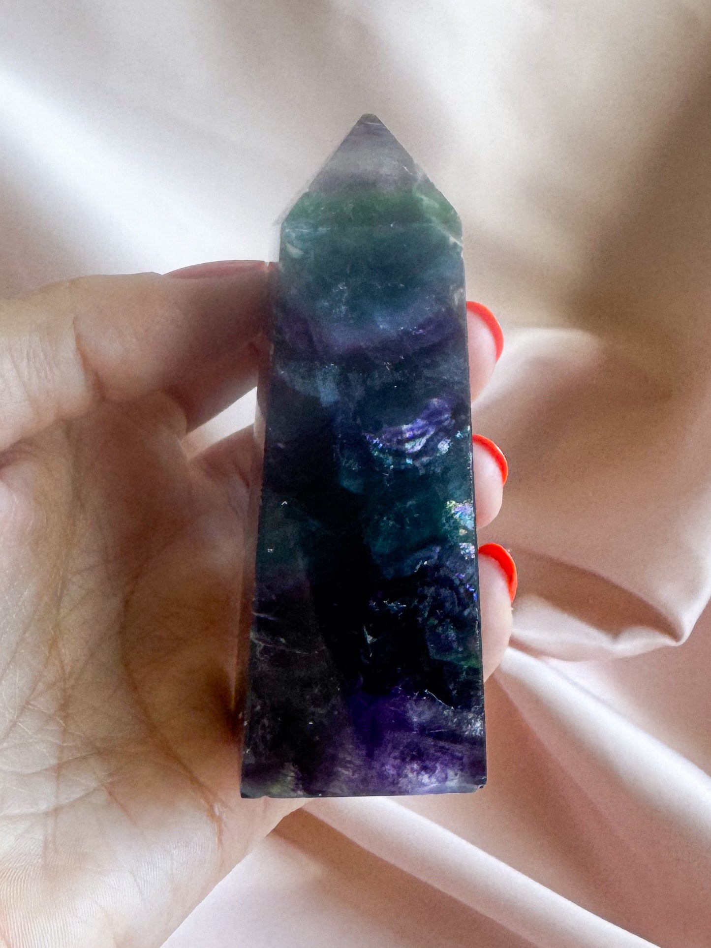 Rainbow Fluorite Tower