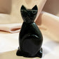Golden obsidian Cat
