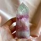 Watermelon Fluorite Tower