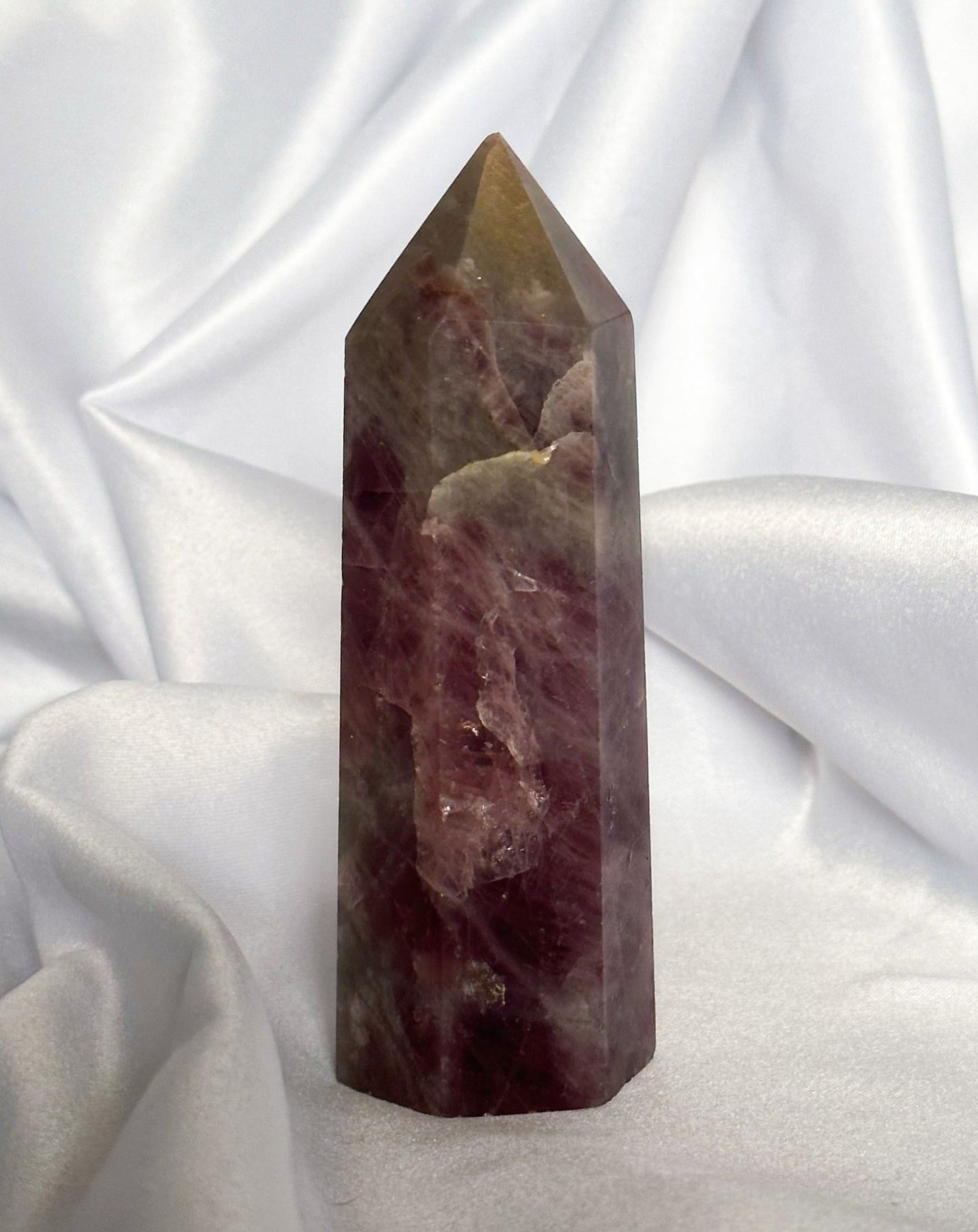 Pink tourmaline tower